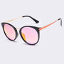 Women Sunglasses - Cat Eye Oval Mirror glasses  UV400 Anti-Reflective