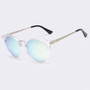 Women Sunglasses - Cat Eye Oval Mirror glasses  UV400 Anti-Reflective