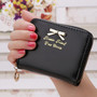Women Leather Wallet Short Slim Mini Money bag Wallet Coin Card Purses -7 Colors