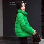 New winter cotton padded jacket down women thick bread jacket -KI89