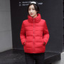 New winter cotton padded jacket down women thick bread jacket -KI89