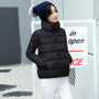 New winter cotton padded jacket down women thick bread jacket -KI89