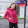 New Fashion Jacket - slim hooded down cotton padded short woman jacket