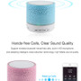 LED Bluetooth Speaker Mini Wireless Speaker Support TF Card FM Radio