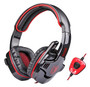 Gaming Headphone Virtual Surround Sound USB PC Stereo Game Headset With External USB Sound Card & Microphone