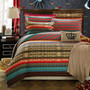 Cotton Stripe Bedding Set with duvet cover sheet and pillow cases - 18 designs