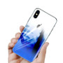 Back Screen Protector Tempered Glass For iPhone 10 Ultra Thin Gradient Anti Scratch Rear Toughened Glass Film For iPhoneX