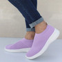 Women White Sneakers Female knitted Vulcanized Shoes Casual Slip On Flats Ladies Sock Shoes Trainers Summer Tenis Feminino 2020