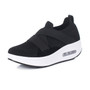 Women Chunky Sneakers Black  Shoes Fashion Breathable Solid Color Platform Women Casual Shoe 2020