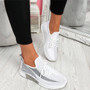 2020 Women Vulcanized  Woman Mesh Sneakers Female Lace Up Shoes Women's Round Toe Low Heels Ladies Comfortable Casual Footwear