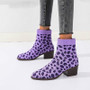 Sexy Sock Boots Knitting Stretch Boots Luxury Preal Low Heels Women Fashion Shoes 2020 Spring Autumn Ankle Boots Booties Female