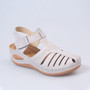 New Women Sandals Wedge Summer Women Ankle Hook Loop Hollow Vintage Soft Beach Sole Casual Shoes Ladies Shoes Plus Size