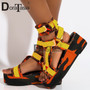 DORATASIA 2020 Brand New Lady Platform Sandals High Quality Summer Gladiator Sandals Women Casual Party Wedges Shoes Woman 35-44