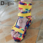 DORATASIA 2020 New Ladies Platform Gladiator Sandals INS Hot Colorful Wedges Summer Sandals Women Party Wholesale Shoes Woman