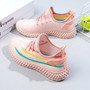 Women Casual Shoes Summer Breathable Sock Shoes Slip On Walking Shoes Ladies Outdoor Sports Sneakers Women's Vulcanized Shoes