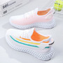 Women Casual Shoes Summer Breathable Sock Shoes Slip On Walking Shoes Ladies Outdoor Sports Sneakers Women's Vulcanized Shoes