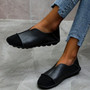 Women2021 Leather Shoes Moccasins Mother Loafers Soft Flats Casual Female Driving Ballet Footwear Comfortable Grandma Shoes