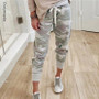 women trousers casual Elastic Waist Cotton camouflage streetwear joggers high waist loose Sweatpant Lady Long plus size S-2XL