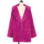 Winter Women Faux Fur Coat Luxury Long Fur Coat Loose Lapel OverCoat Jacket Thick Warm Plus Size Female Plush Fur