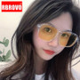 RBROVO Oversized Women Sunglasses 2021 Sunglasses Women Retro Brand Designer Sunglasses For Women Ocean Lens Gafas De Sol Mujer