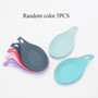 Silicone Insulation Spoon Rest Heat Resistant Placemat Drink Glass Coaster Tray Spoon Pad Eat Mat Pot Holder Kitchen Accessories