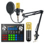 bm 800 Microphone N1 Sound Card Kits BM800 Condenser Microphone for Phone Computer Karaoke Singing Gaming Studio Recording Mic