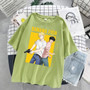 Funny Japan Anime Banana Fish T Shirt Men Manga Unisex Streetwear T-shirt Casual Short Sleeve Tshirt Homme Hip Hop Top Tees Male