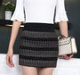 Sequined Skirts Sexy Bling Skirt for Women Party Elastic Stretch Skirt High Fashion Club Pencil Mini Black Skirt Skinny Skirt