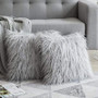 Soft Fur Plush Cushion Cover Home Decor Pillow Covers Living Room Bedroom Sofa Decorative Pillowcase 45x45cm Shaggy Fluffy Cover