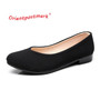 Women Flats Ballet Shoes Women Flats Office Work Shoes Oversize Boat Shoes Cloth Sweet Loafers Women's Pregnant Flats Shoes