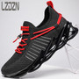 2021 New Spring Summer Men's Shoes For Men Sports Sneakers Leisure Shock Absorption Marathon Running Full Palm Air Cushion Tenis