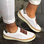 Women Loafers Shoes 2021 Spring Hollow Out Flat Shoes Slip On Casual Shoes Fashion Feamle Footwear Women's Vulcanized Shoes