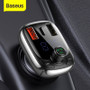 Baseus FM Transmitter Bluetooth 5.0 Handsfree Car Kit Audio MP3 Player With PPS QC3.0 QC4.0 5A Fast Charger Auto FM Modulator