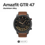 Global Version Amazfit GTR 47mm Smart Watch 5ATM New Smartwatch Long Battery Music Control For Android IOS Phone