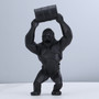 Creative Resin Sculpture Lift Bucket King Kong Home Decoration Barrel Simulation Gorilla Figure Statue Living Room Decor