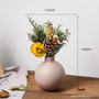 Glass Vase Nordic Home Decoration Desktop Vase Home Decoration for Living Room Office Decoration Flower Arrangement Gifts