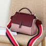 Luxury Design Women Handbags High Quality Leather Ladies Wide Strap Shoulder Bags Fashion Female Crossbody Bags Bolso Mujer