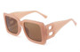 2021 Brand Square Sunglasses Woman Oversized Black Style Shades For Women Big Frame Fashion Sunglasses Female UV400 Glasses