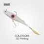 Kingdom SPINTER 2020 Fishing Lures 140mm 170mm 210mm Big Soft Swim Baits With Spoon on Tail Sinking Action 3D Printing Soft Lure