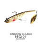 Kingdom SPINTER 2020 Fishing Lures 140mm 170mm 210mm Big Soft Swim Baits With Spoon on Tail Sinking Action 3D Printing Soft Lure