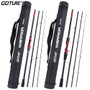 Goture WARRIOR Spinning Casting Fishing Rod Carbon Fiber 4 Sections Light Travel Lure Rods for Saltwater Freshwater 2.13m-2.70m