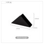 Black Gold Stainless Steel Triangle Napkin Tissue Holder Cafe Hotel Dining Table Paper Towel Storage Rack Desktop Home Decoratio