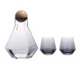 Glass Pitcher Water Bottle Drinkware Cold Water Juice Kettle Jug Cup Set Teacup Kitchen Accessories Color Transparent Wine Glass