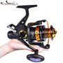 Bis Metal Spinning Reel 13 + 1BB Fishing Reel Pesca Strong Drag Moulinet Peche En Mer Carp Carretilha De Pesca Olta Makaralar