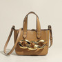 Orangeinidea Fashion Handbag 2021 New Women Leather Bag Large Capacity Shoulder Bags Casual Tote Simple Top-handle Hand Bags