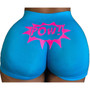 Women Summer Sexy Short Pants Personality Print Pattern Elastic High Waist Tight-fitting Pants 2020 Hot Sale Dropshipping Shorts