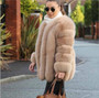 Full Loose Hot SAlE Fashion Warm Faux Fur Coat Christmas Holiday Sexy Club Celebrity Sexy Women Fox Fur Coats Wholesale