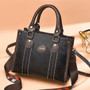 New Style Handbags All-Match Fashion Ladies Handbag Retro Waxed Leather Shoulder Messenger Large Capacity Bags