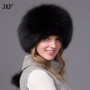 Winter unisex fox fur hat Sheepskin hat fox/raccoon Fur Hat muticolors ladies winter headgear Russian outdoor beanies cap HJL-02