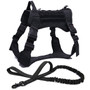 Flight Jacket Pet Dog Harness K9 Working Pet Dog Collar Vest Dog Leash Lead Training Running For Medium Large Dogs